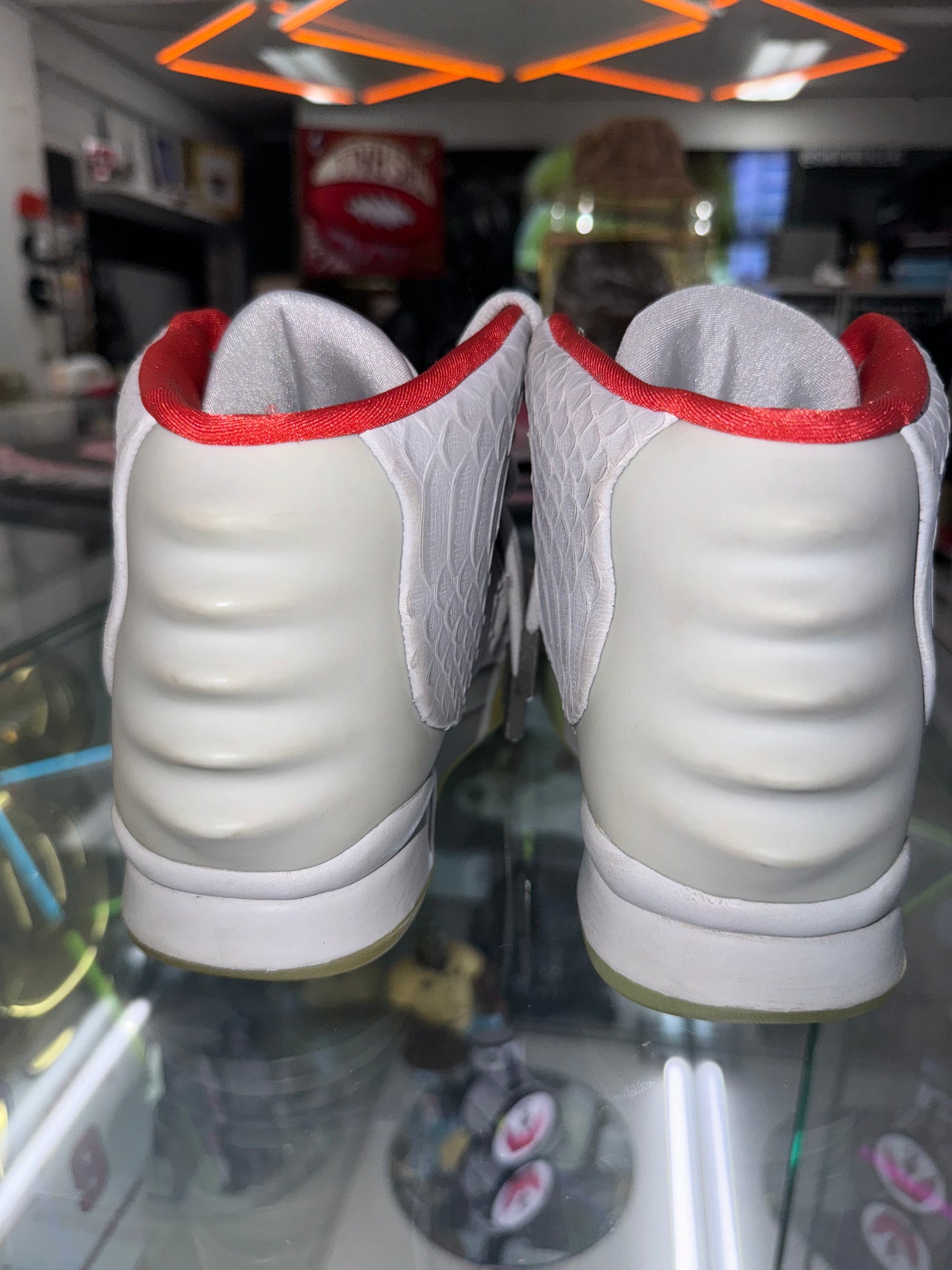 Nike Air Yeezy 2 NRG Pure Platinum 10 worn