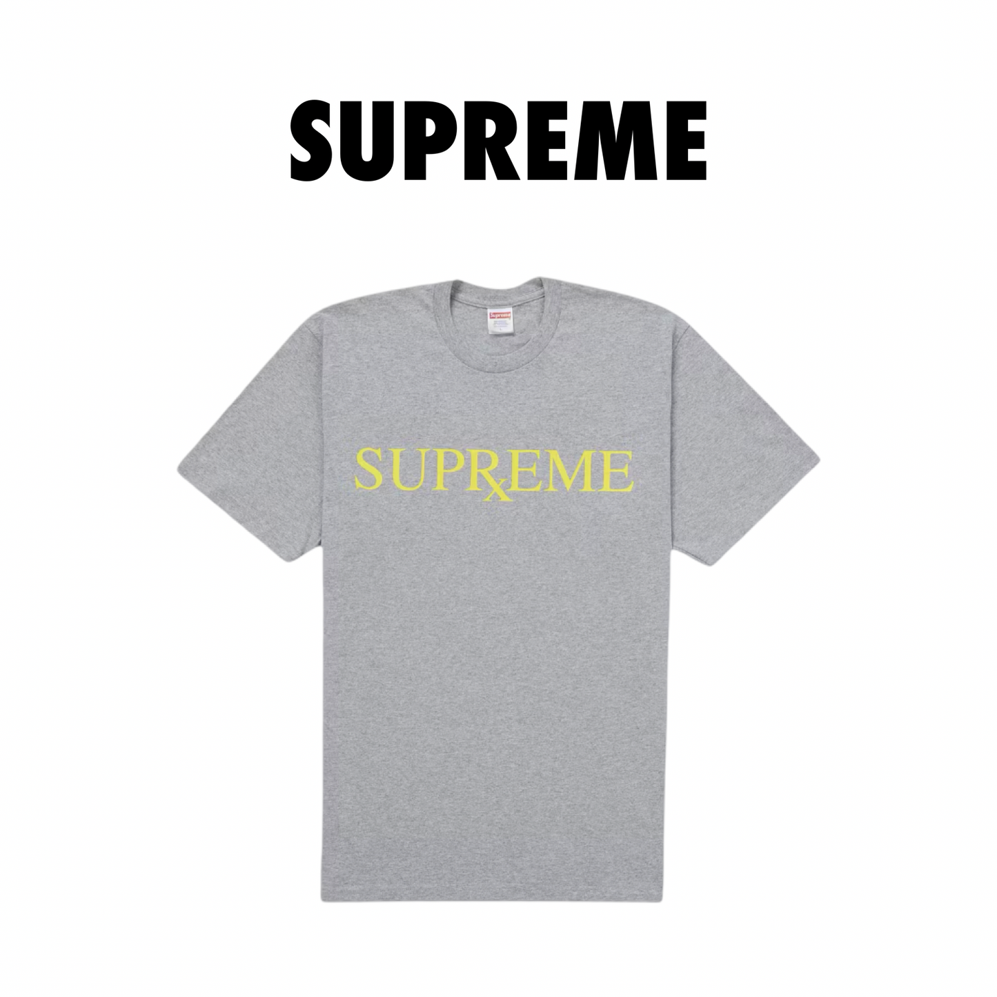 Supreme RX Tee Heather Grey