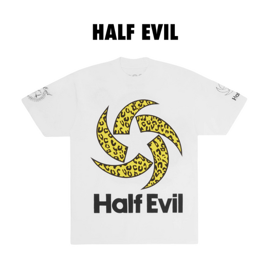 Half Evil Leopard Tee
