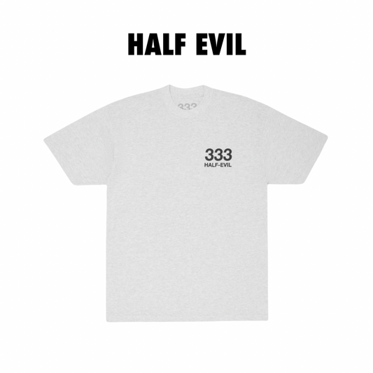 Half Evil Grey tee