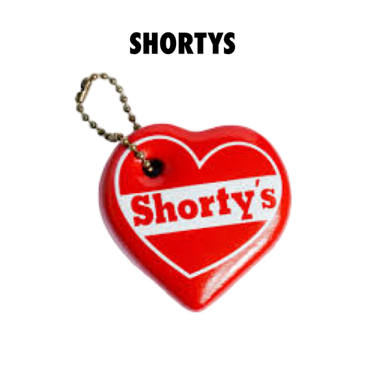 Shortys x Pleasures keychain
