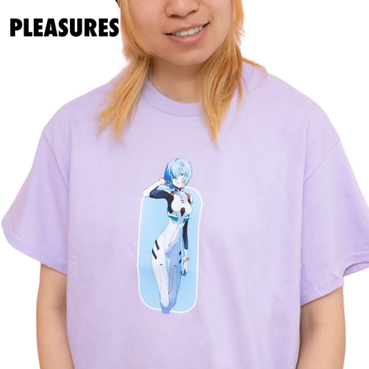 Pleasures REI T-SHIRT Lilac