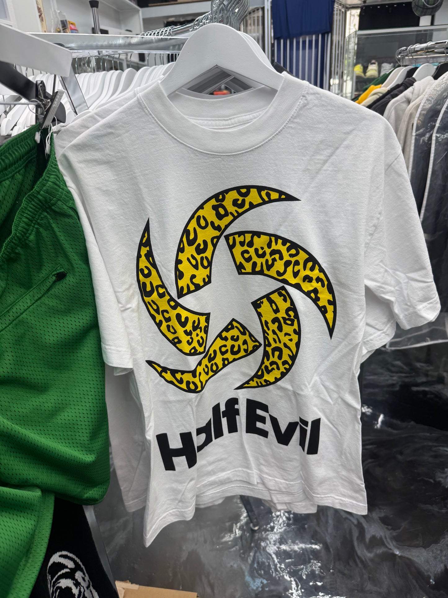Half Evil Leopard Tee