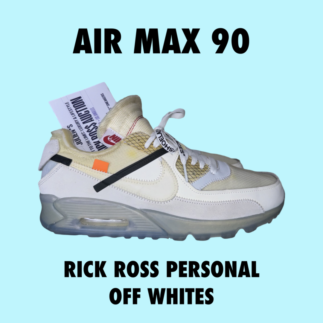 Air max 90 off white green clearance