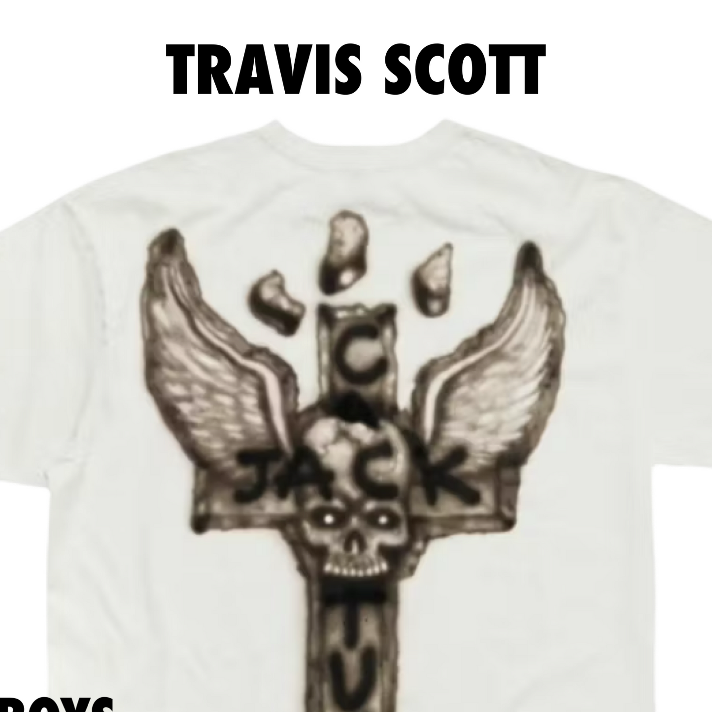 Travis Scott JACKBOYS Angel tee