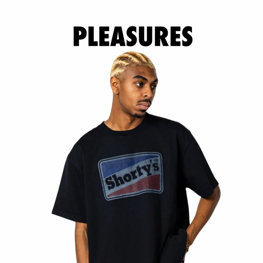 Pleasures x Shortys BOX LOGO HEAVYWEIGHT SHIRT