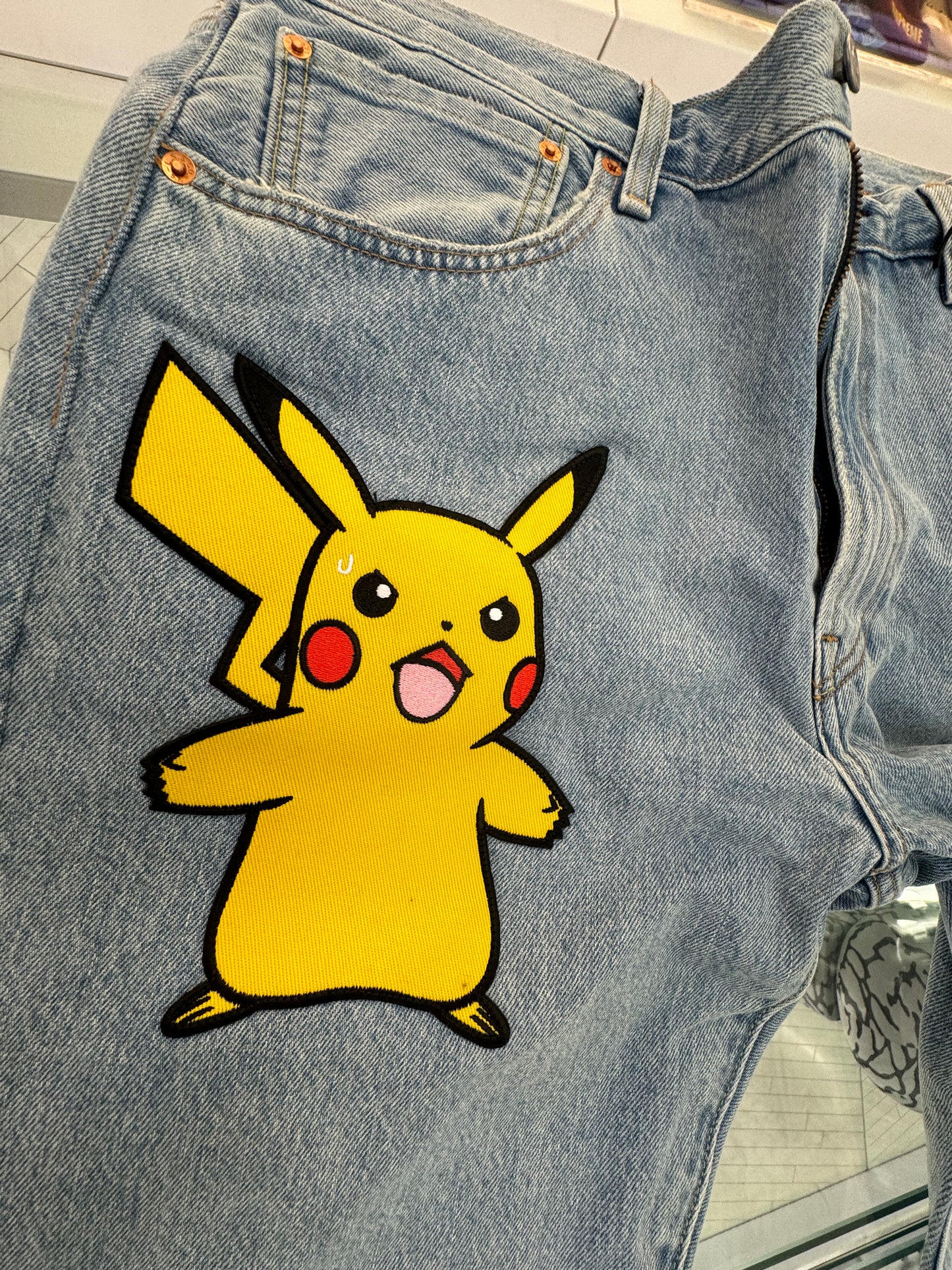 Levis x Pokémon 551Z Authentic Straight Jeans 36x30