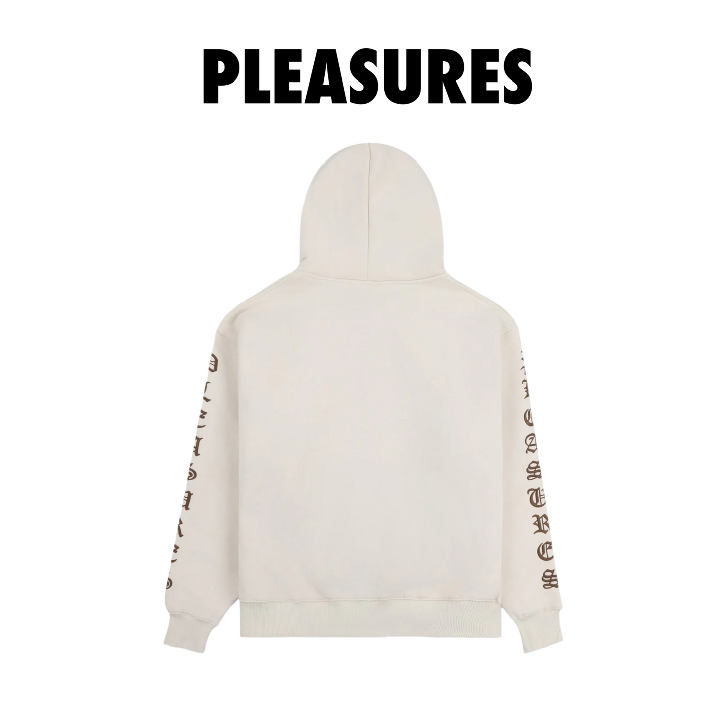 Pleasures OE ZIP UP HOODIE Natural