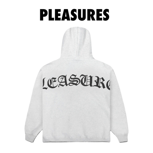 Pleasures NEURAL HOODIE Heather Grey