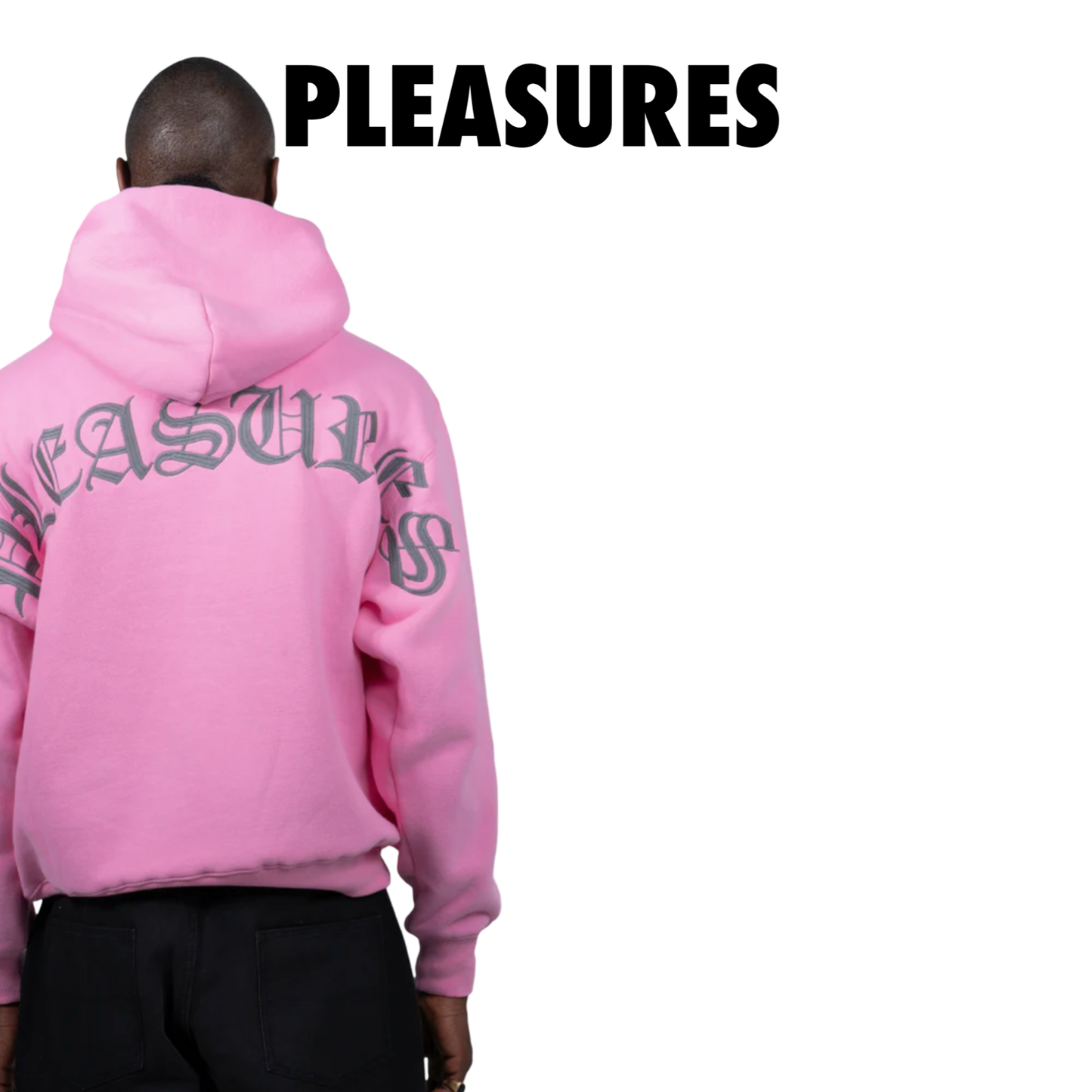 Pleasures NEURAL HOODIE Heather pink