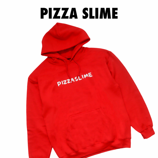 Pizza Slime Red Hoodie