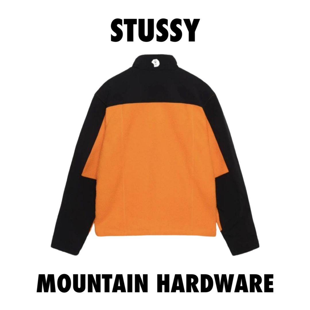 Stussy x Mountain Hardware Fleece jacket zip up
