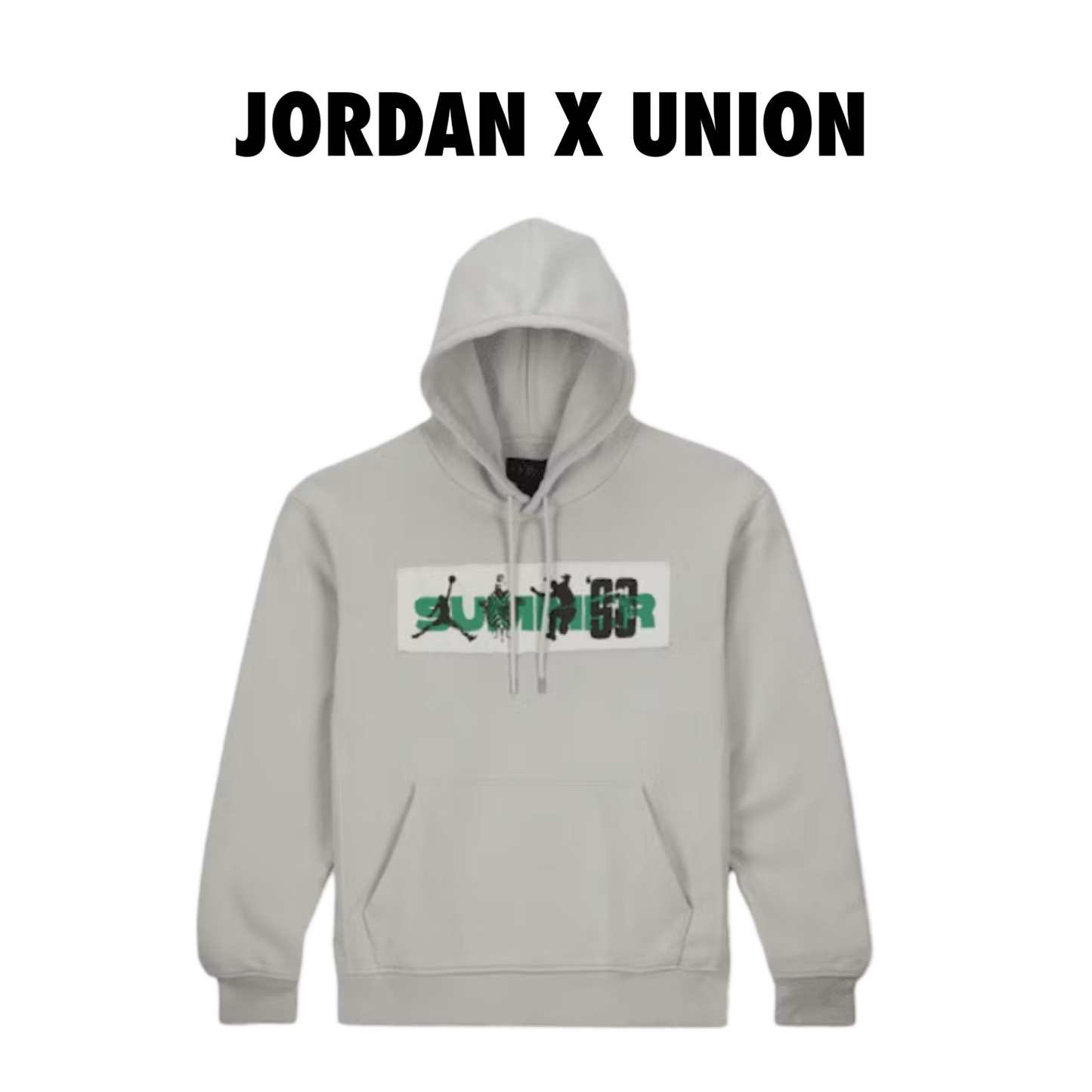Jordan x UNION x Bephies Beauty Supply Fleece Hoodie Grey