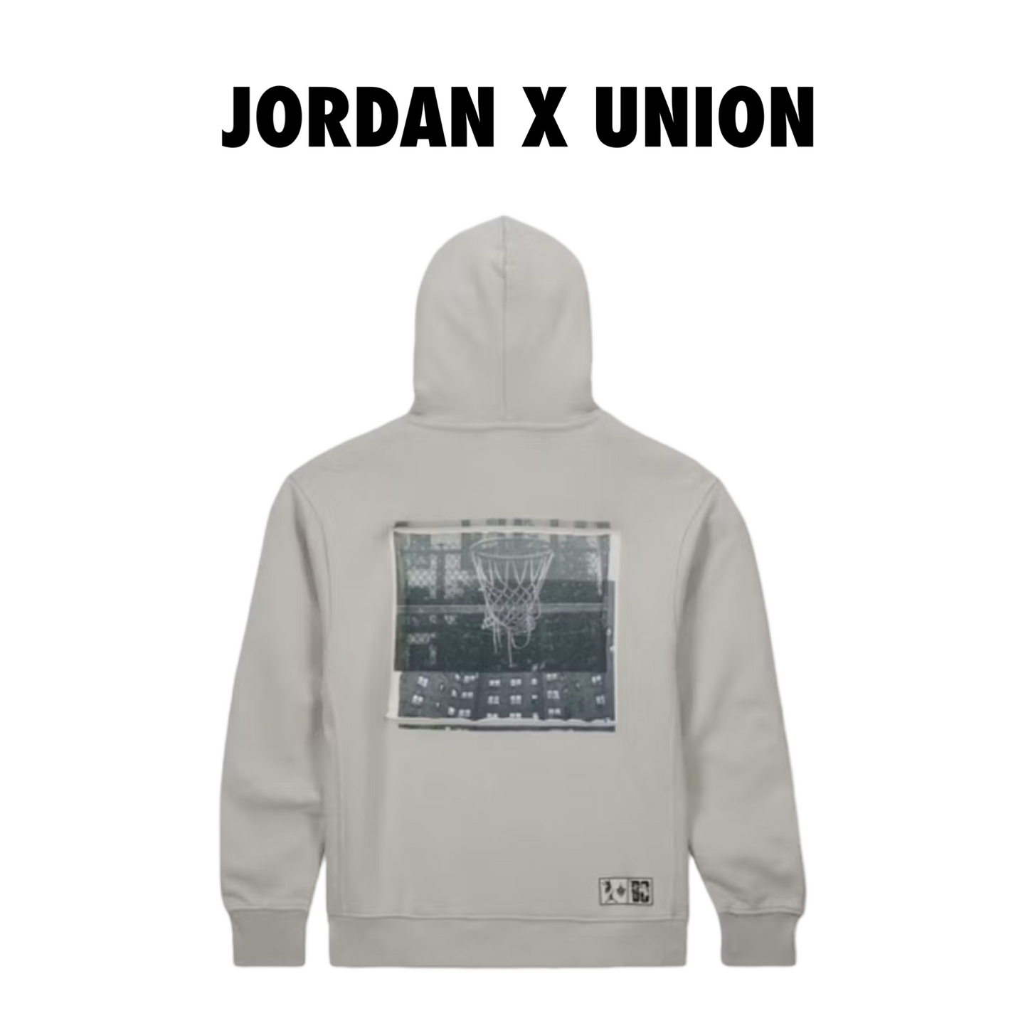 Jordan x UNION x Bephies Beauty Supply Fleece Hoodie Grey