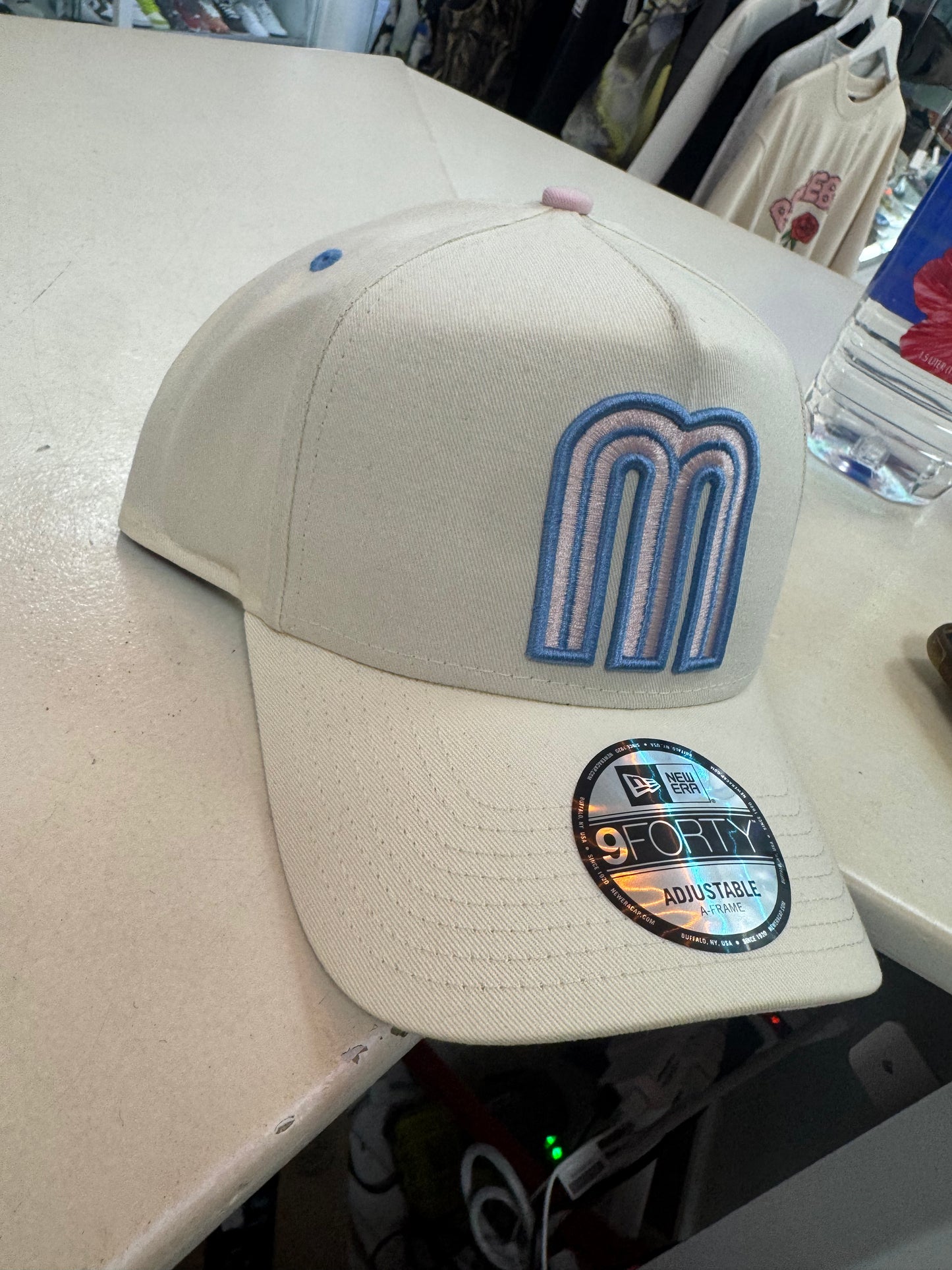 New Era Mexico National Team Snapback Hat cap Pastel