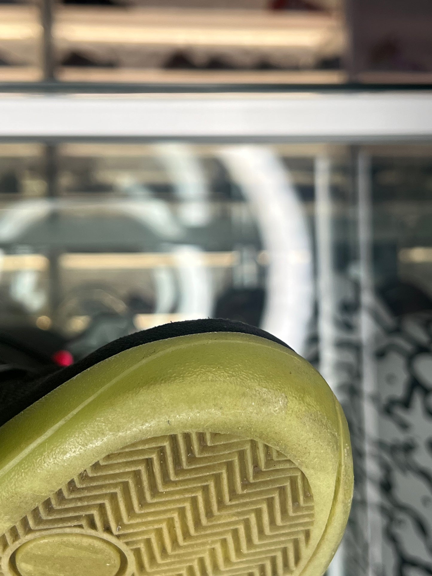 Nike Yeezy 2 Solar Red Worn 9.5