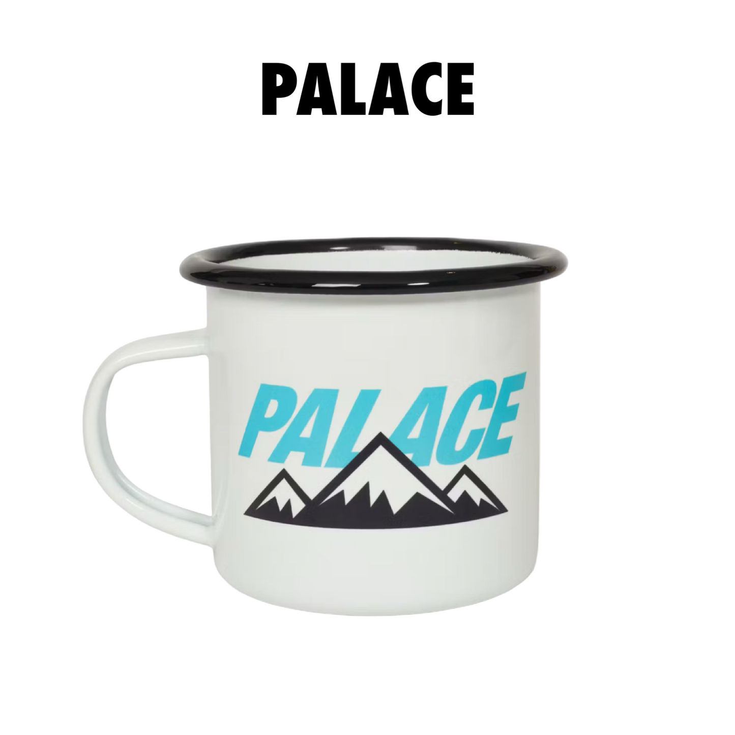 Palace Palace Enamel Mug White