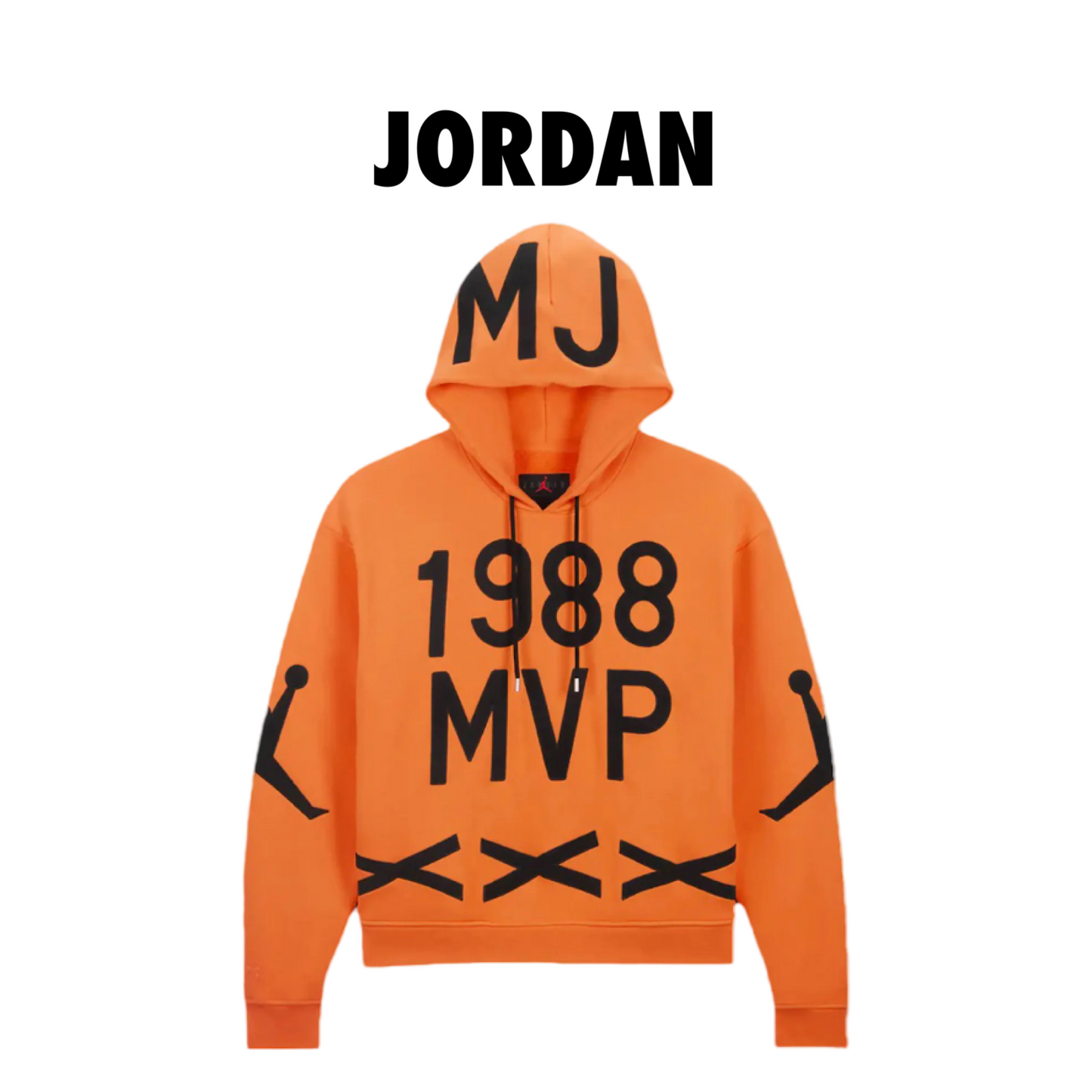 Jordan x Nina Chanel Abney Fleece Hoodie Alpha Orange