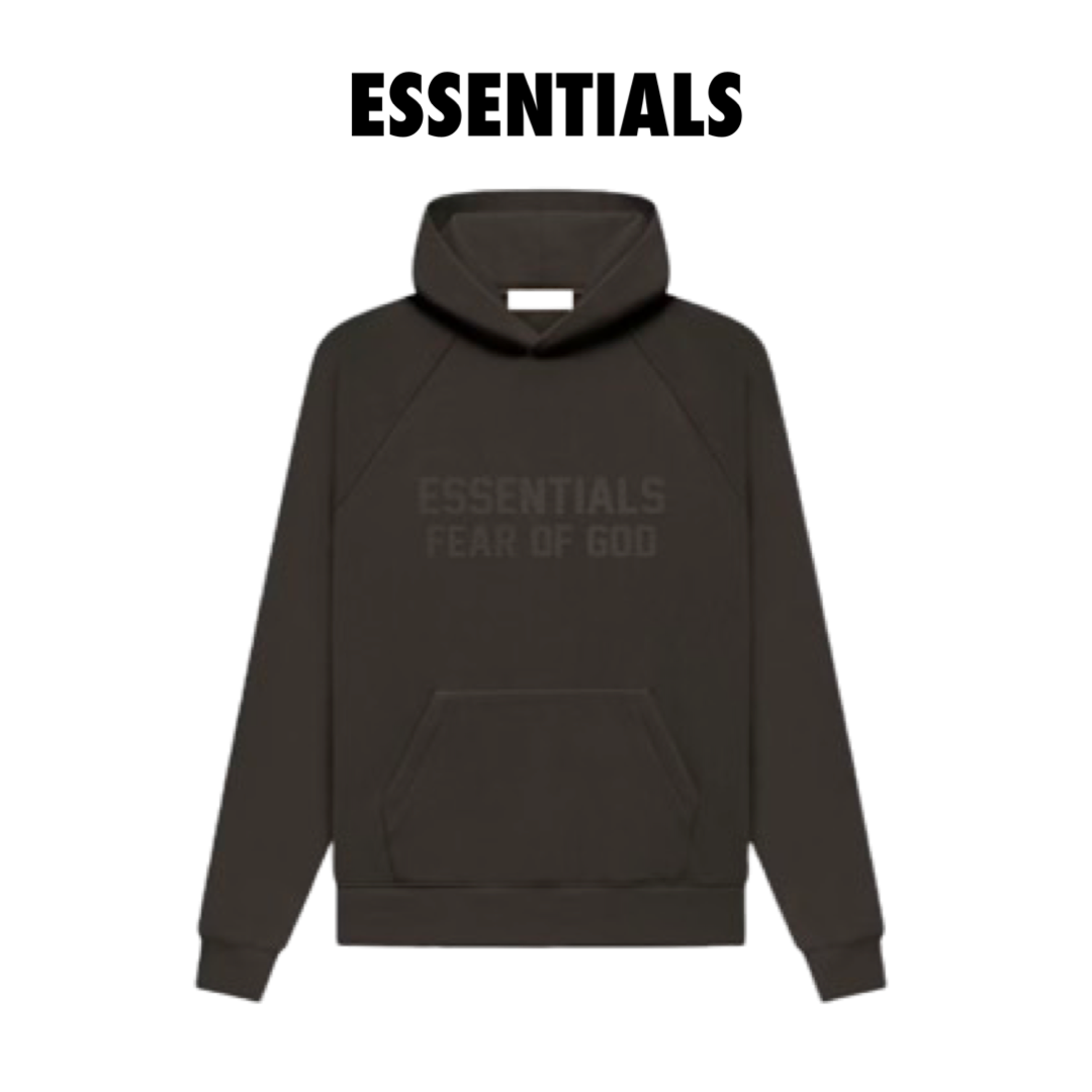 Fear of God Essentials Hoodie Off Black