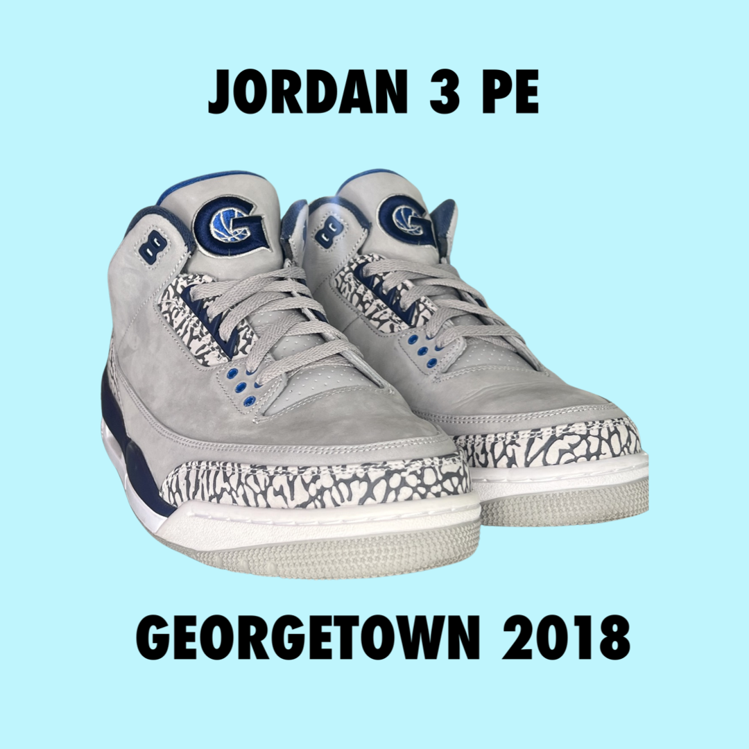 Online Jordan 3 Georgetown