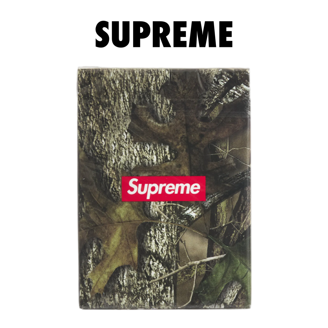 Supreme Camo Playing Cards Multicolor