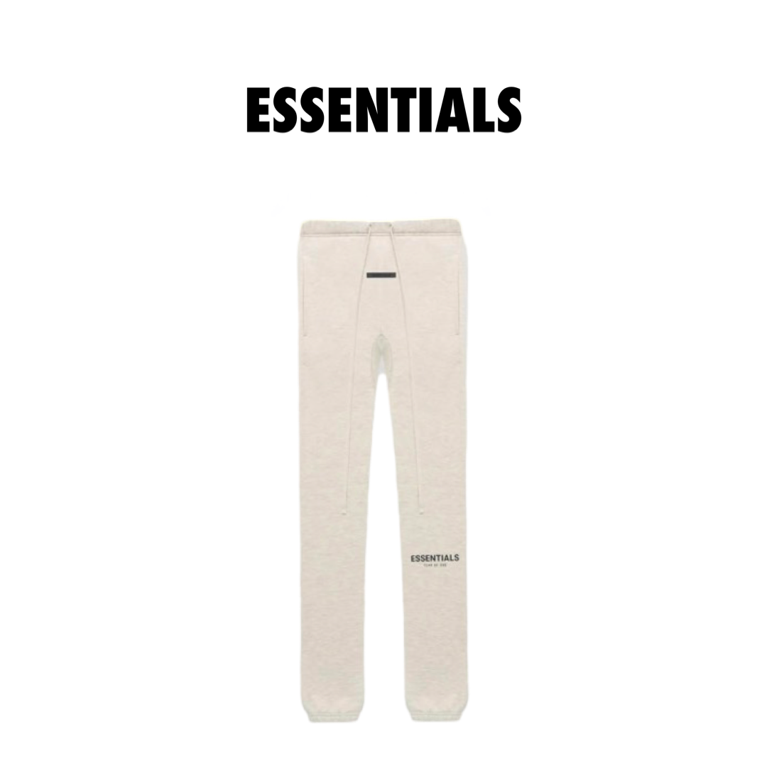 Fear of God Essentials Core Collection Sweatpant Light Heather Oatmeal