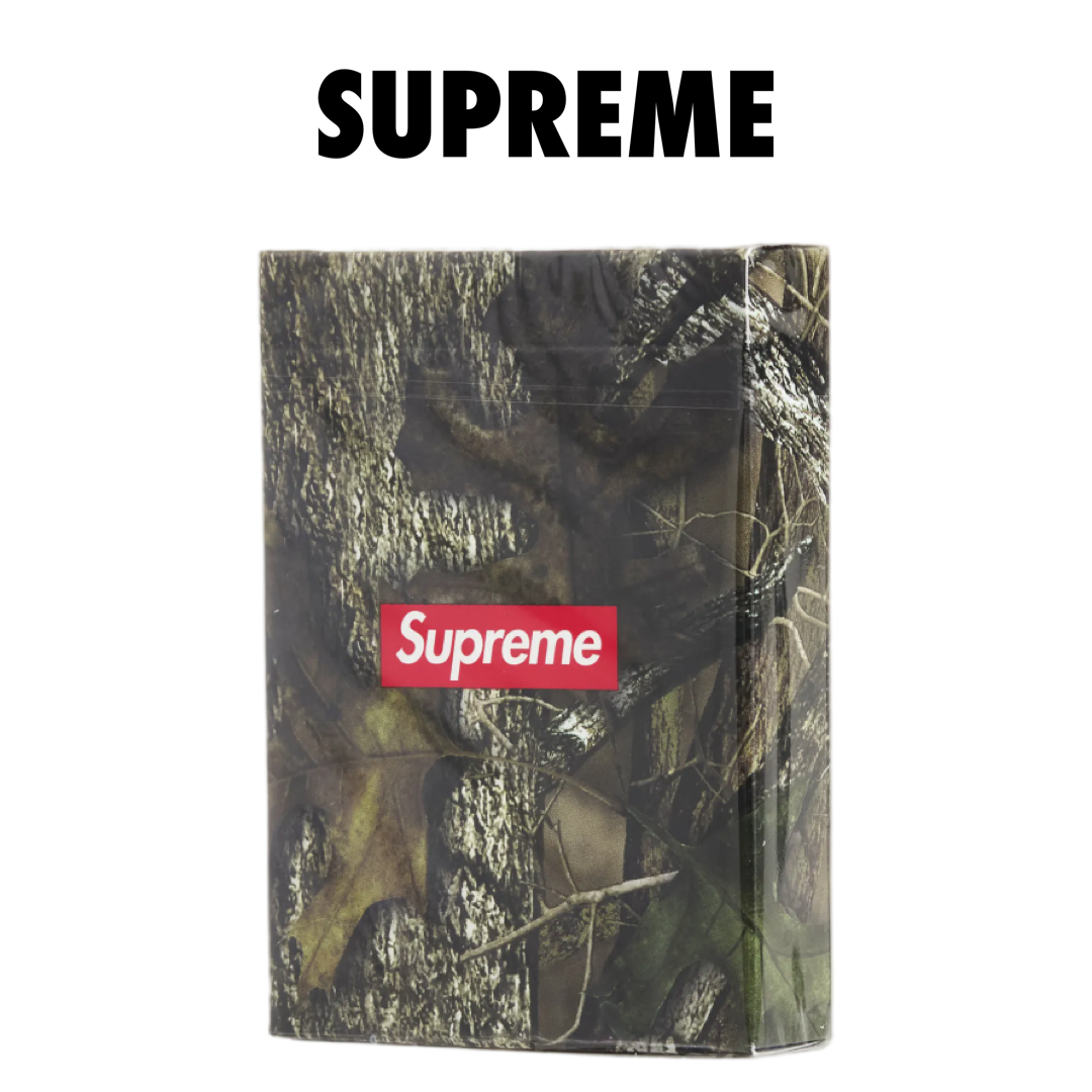 Supreme Camo Playing Cards Multicolor