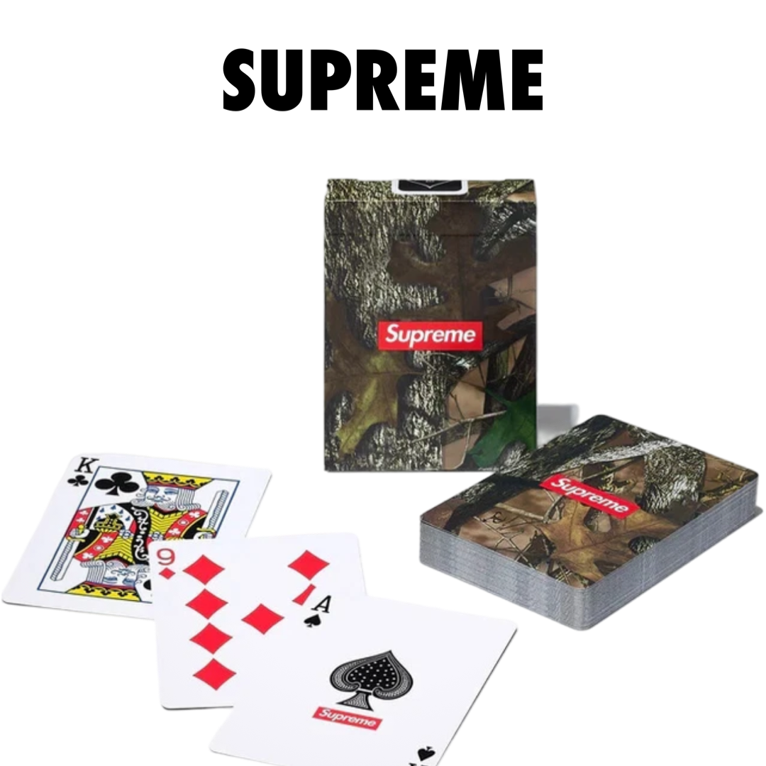 Supreme Camo Playing Cards Multicolor