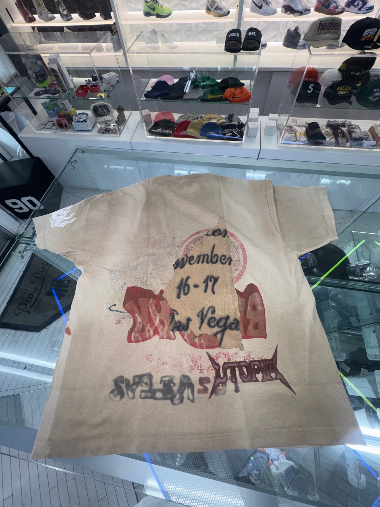 Travis Scott Bazaar Souvenir Tee Brown