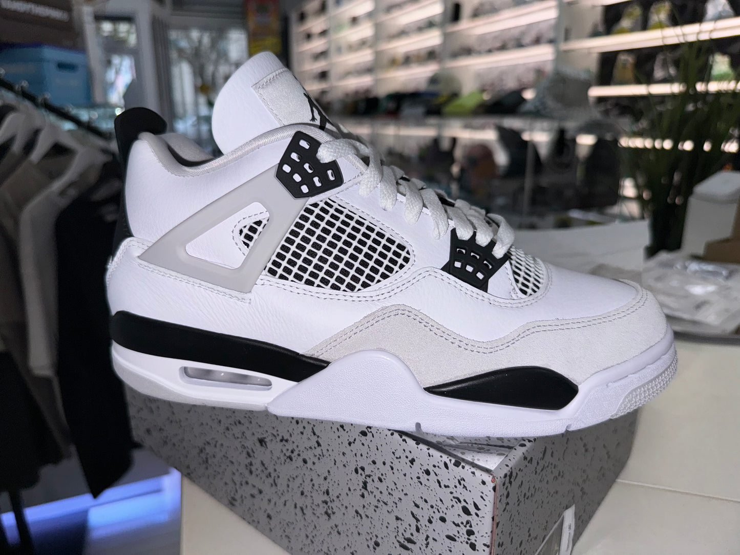 Jordan 4 Military Black