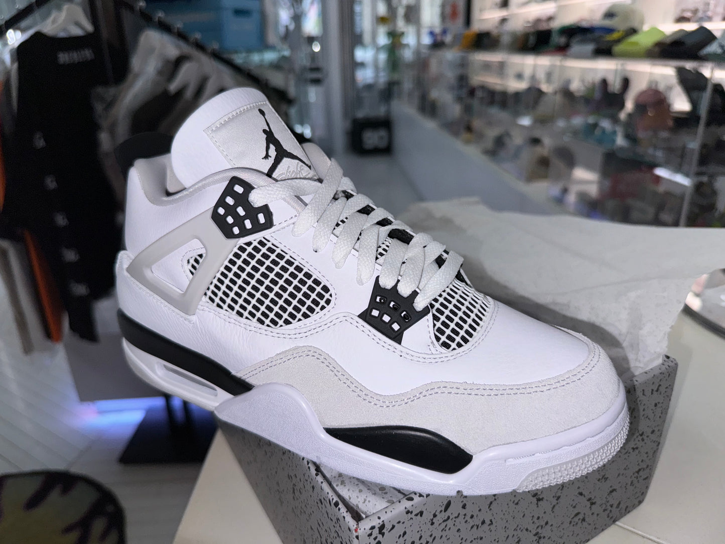 Jordan 4 Military Black