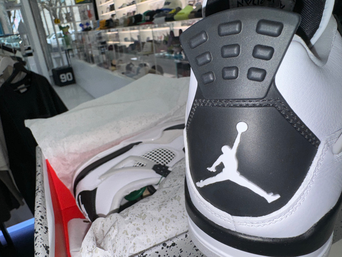 Jordan 4 Military Black