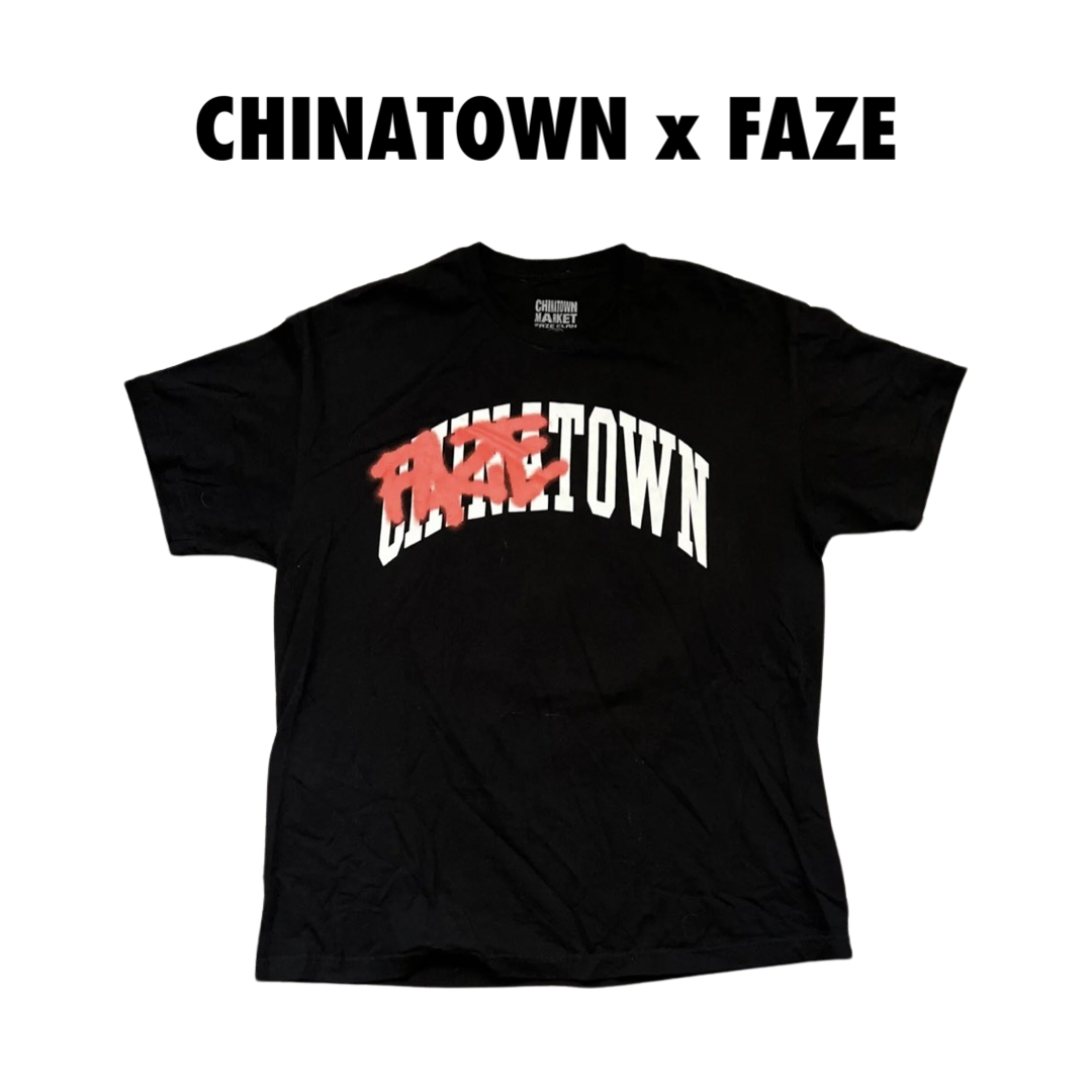 FAZE CLAN X CHINATOWN MARKET RARE SHIRT