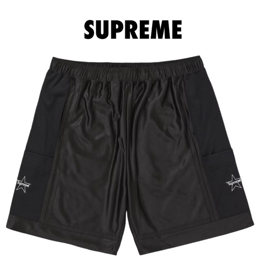 Supreme Side Pocket Basketball Short Black