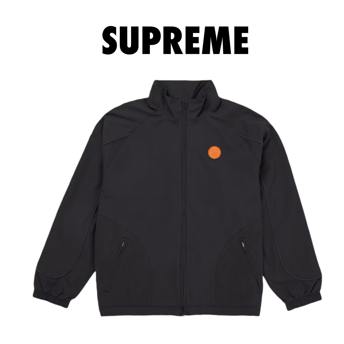 Supreme Jordan Track Jacket (SS26) black