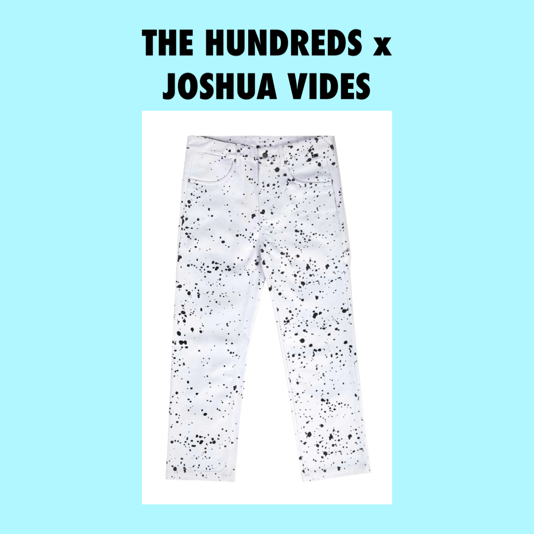 The Hundreds x Joshua Vides Splatter Pants size 34