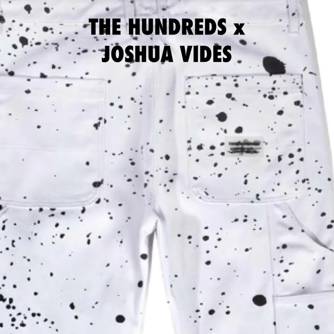 The Hundreds x Joshua Vides Splatter Pants size 34