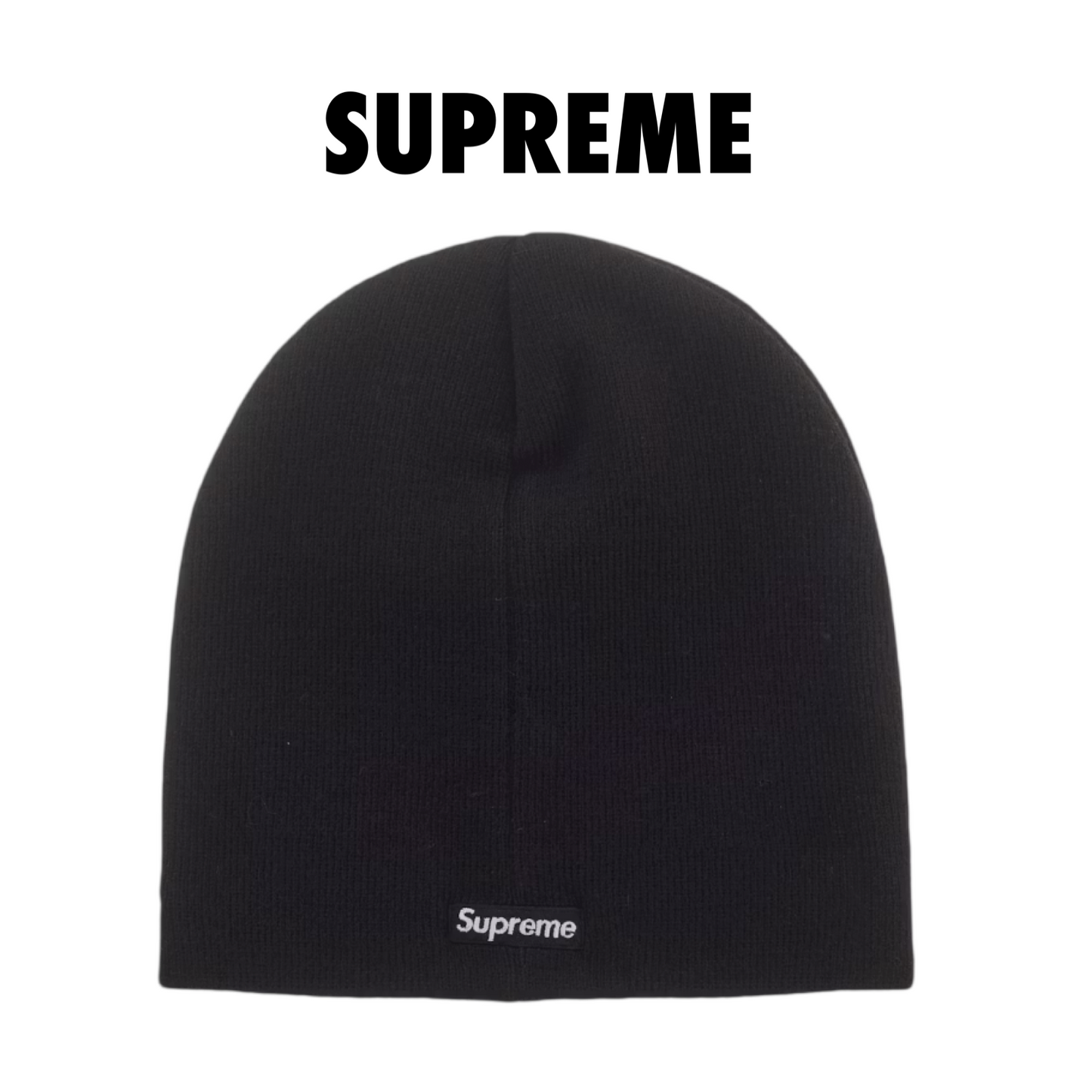 Supreme New Era Rhinestone Beanie (SS26) black