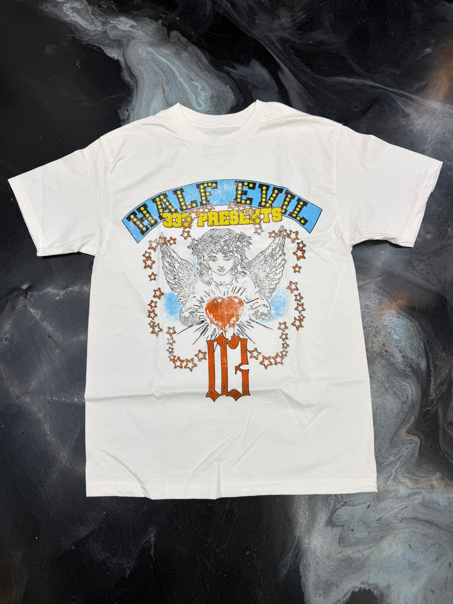 Half Evil 333 Angel Tee 003
