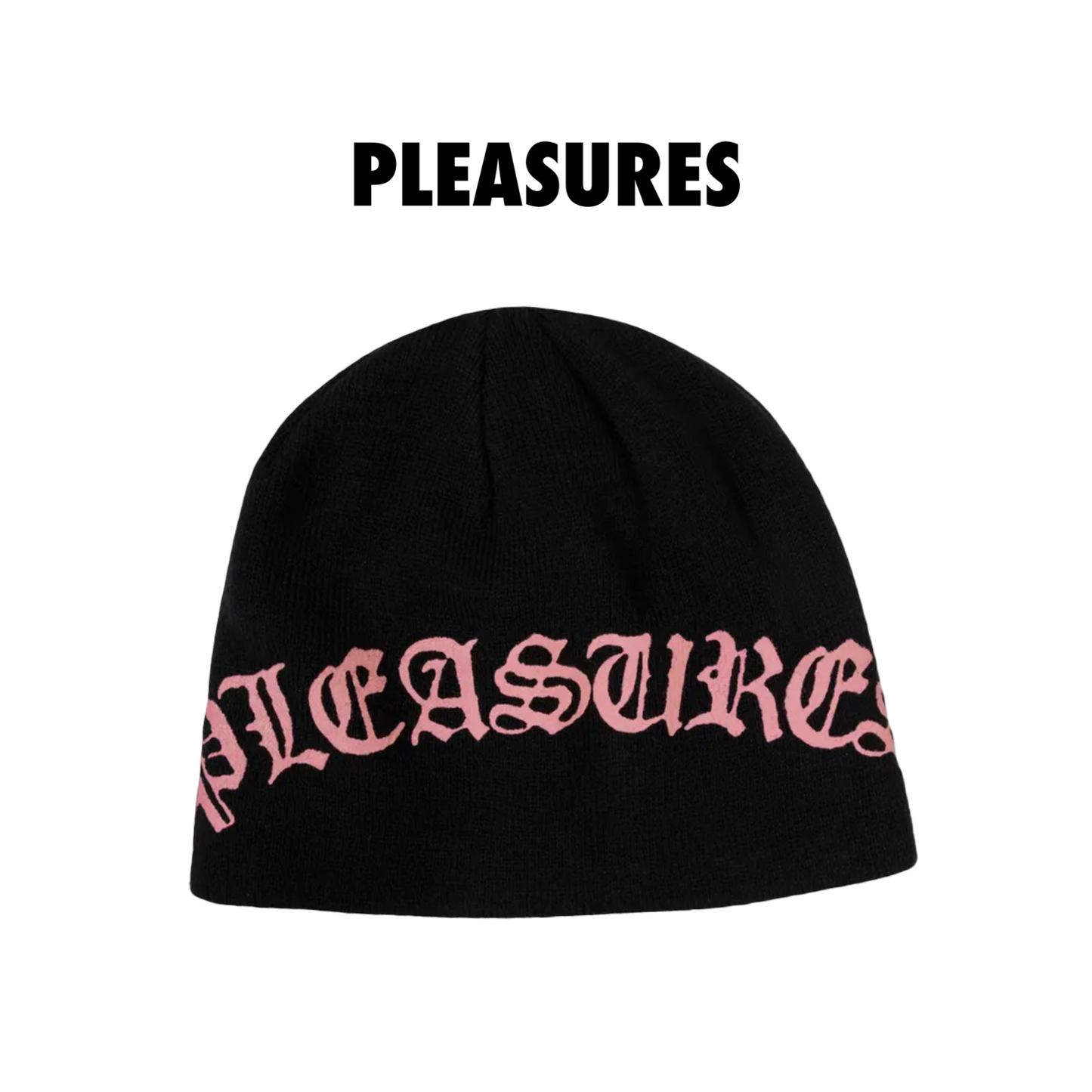 Pleasures Old E skull beanie