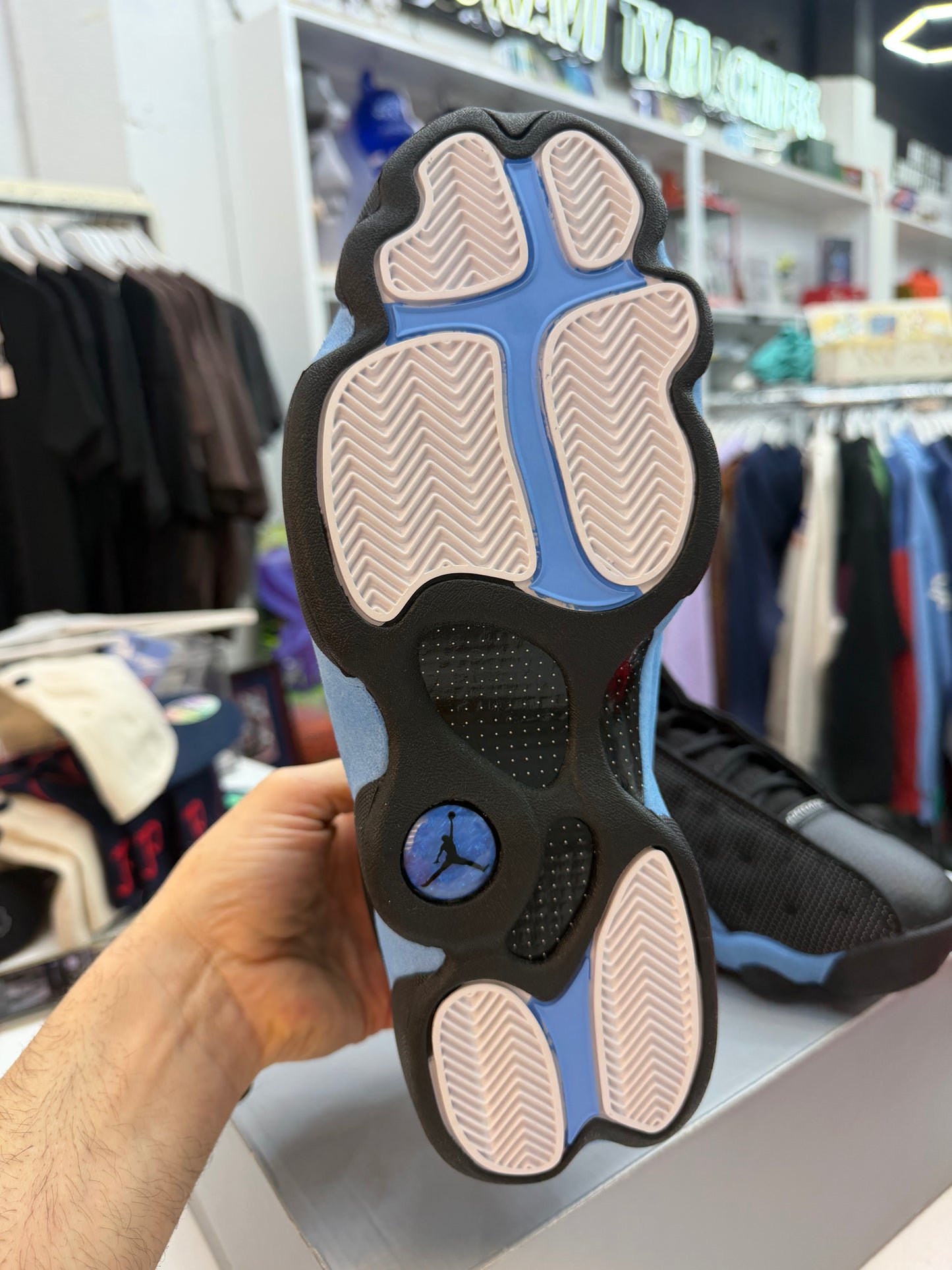 Jordan 13 Black University Blue