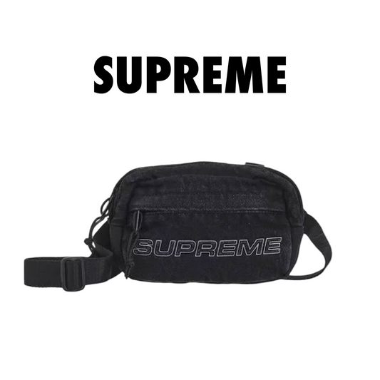 Supreme Denim Mini Shoulder Bag Black