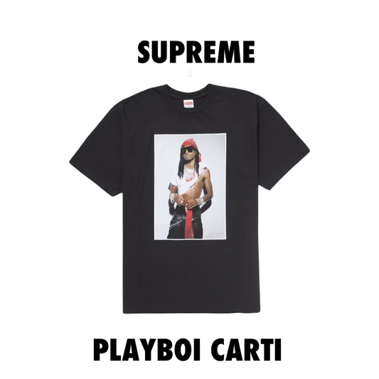 Supreme Playboi Carti Tee Black