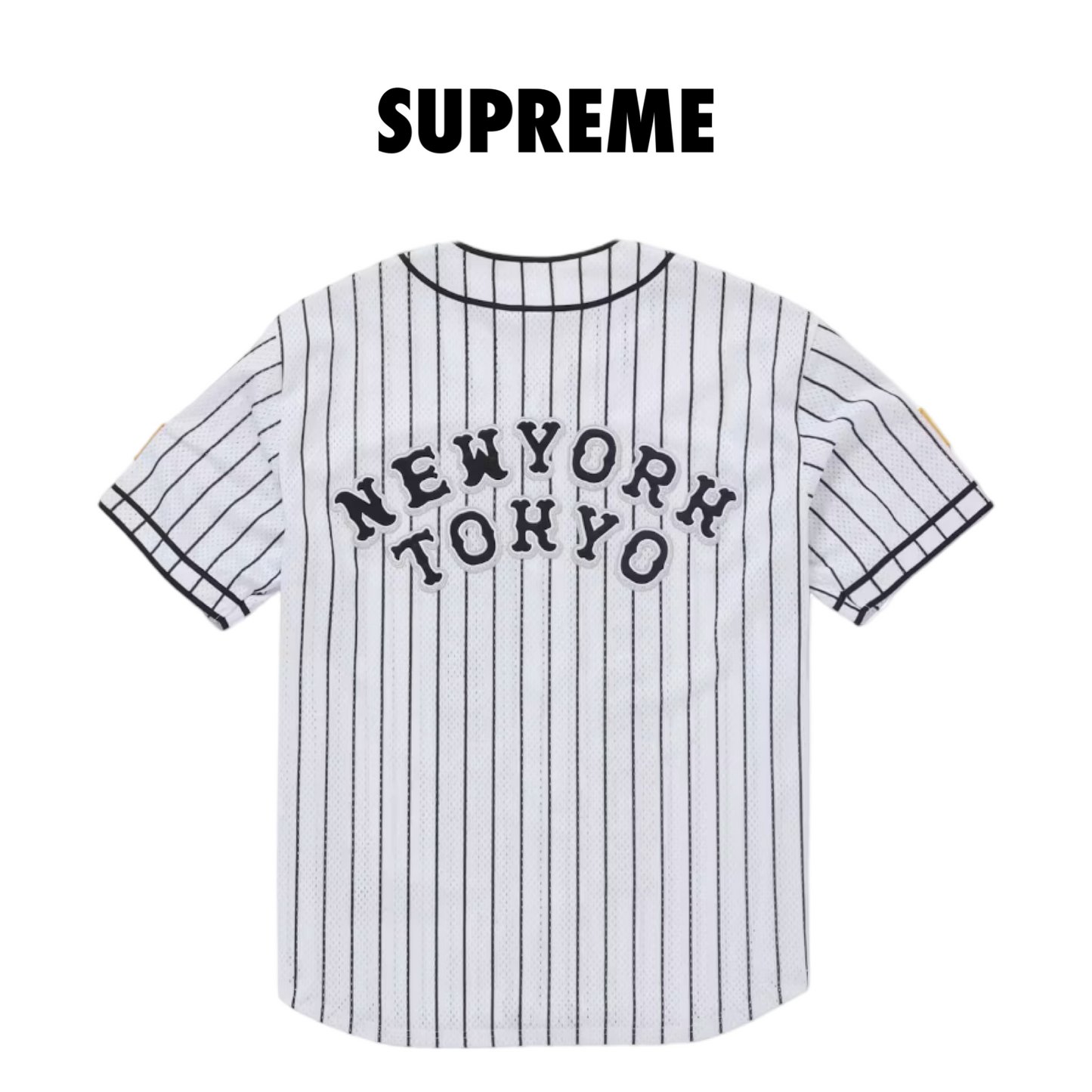 Supreme Homerun Baseball Jersey White