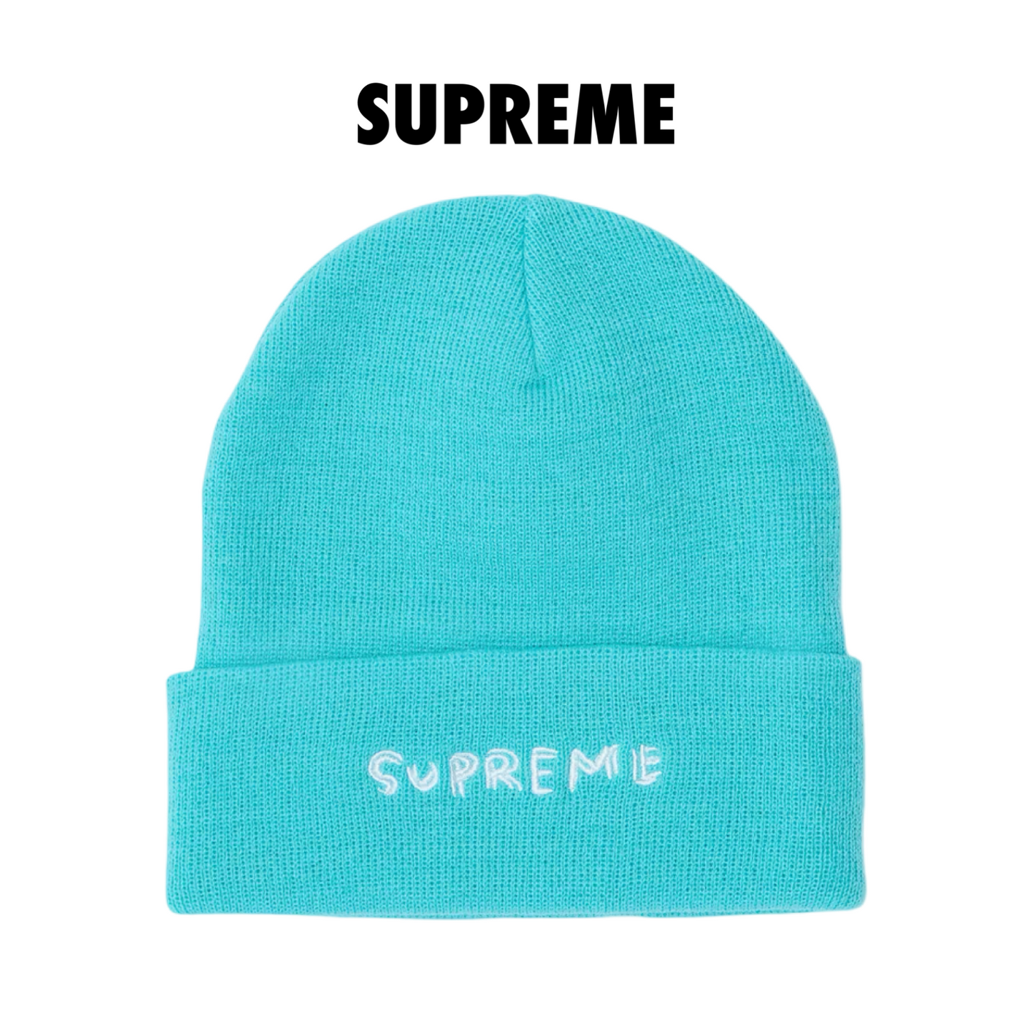 Supreme Daniel Johnston Beanie Turquoise