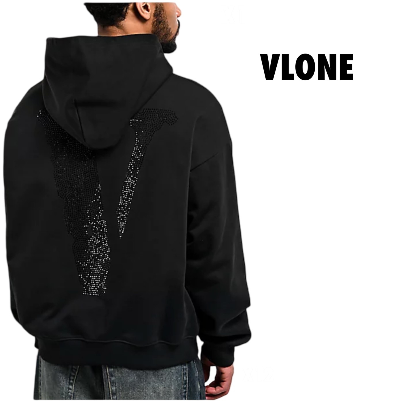 VLONE Staple black hoodie