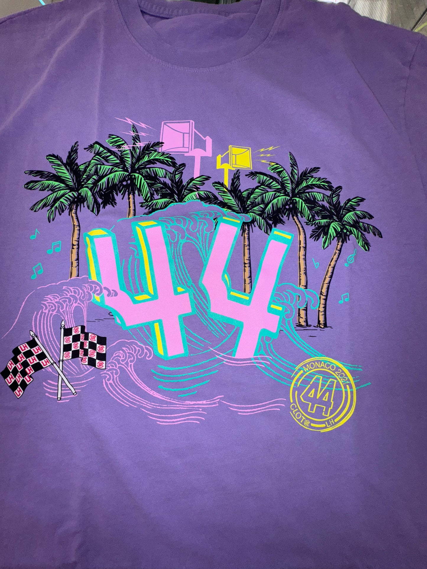 Clot x Lewis Hamilton 44 collab tee