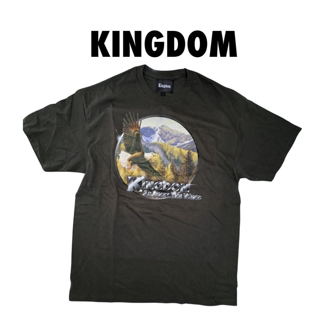 Kingdom Tee Charcoal Against the Wind