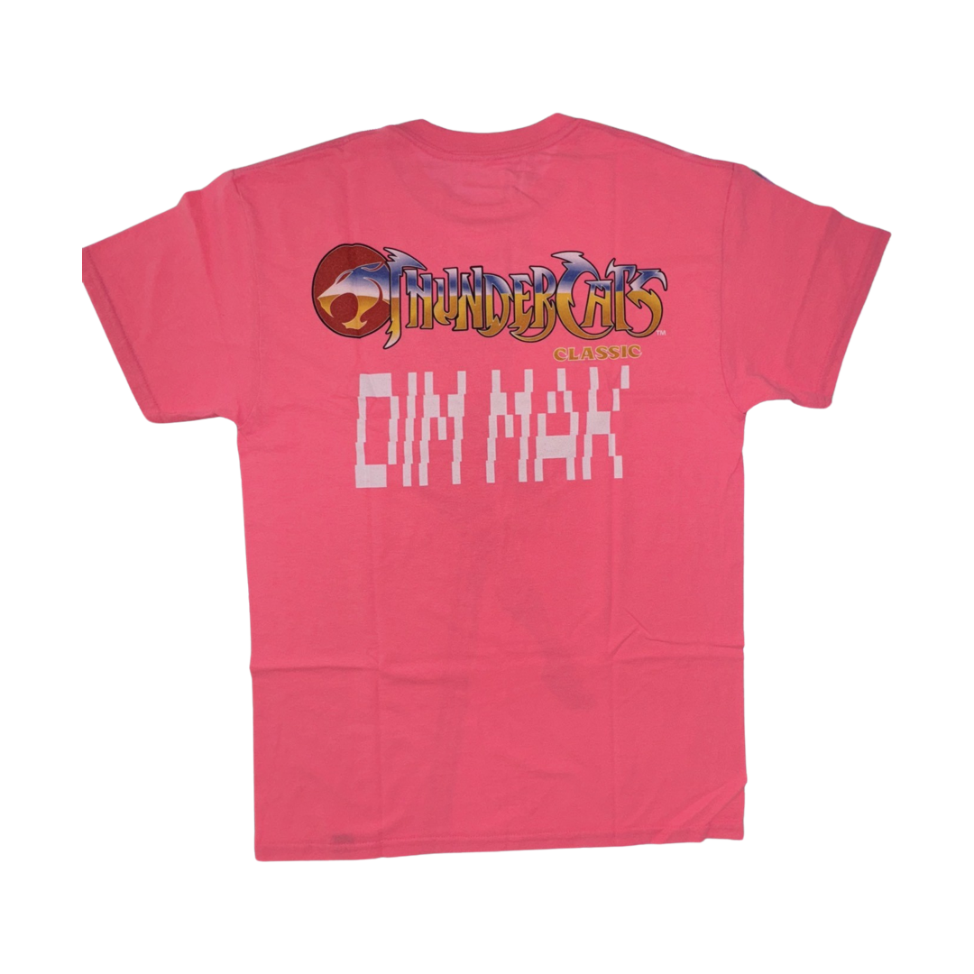 Thundercats x Dim Mak Cheetara 2021 tee pink