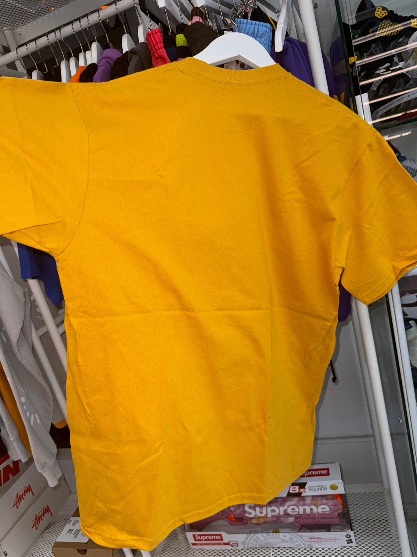 Supreme Stencil Tee
Mustard